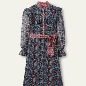 Boden Frill Tiered Maxi Dress